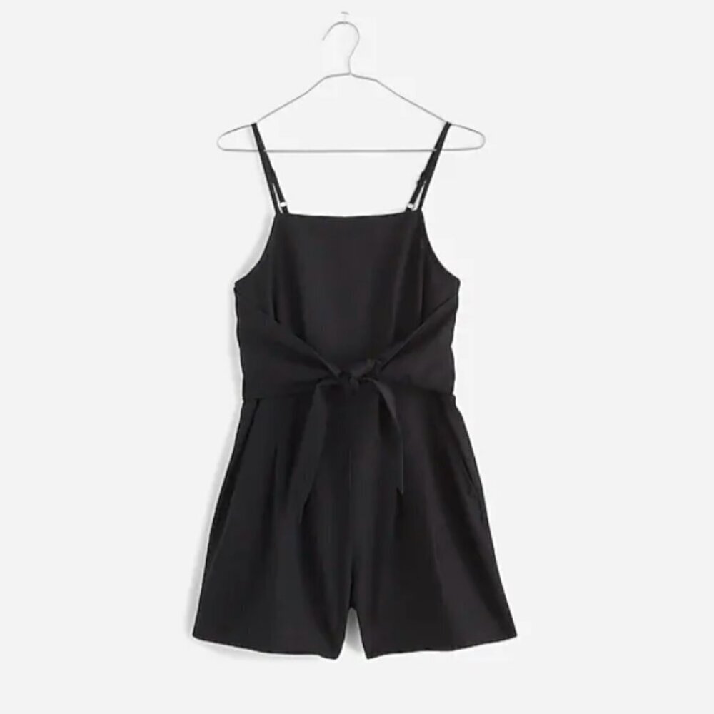 Madewell Tie-Waist Romper NWT